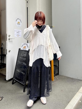 「FOREVER 21」｜「アイテム（その他）」を使った、〰️さん（レディース・162cm）の春コーディネート