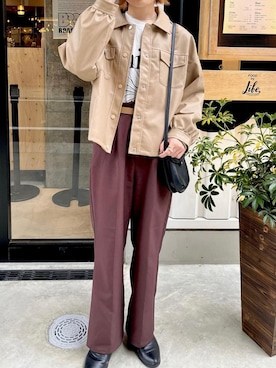 〰️さん（レディース・160cm）の冬コーディネート