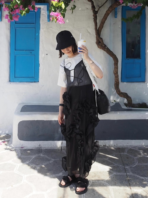 Knuth Marf ワンピース layered tulle one piece : ZOZOTOWN