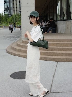 「アイテム（その他）」を使った、〰️さん（レディース・162cm）の夏コーディネート