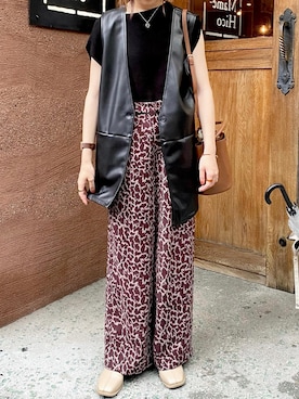 「spoon store（スプーンストア）のアイテム」を使った、〰️さん（レディース・160cm）の秋コーディネート