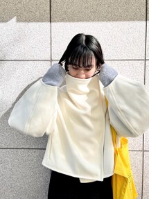 led.tokyo（レッドトウキョウ）の「【led.tokyo】HIGH NECK WOOL SHORT