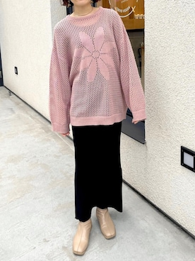 〰️さん（レディース・160cm）の春コーディネート