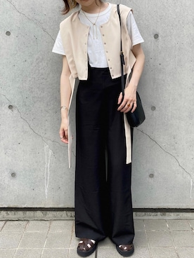 〰️さん（レディース・160cm）の夏コーディネート