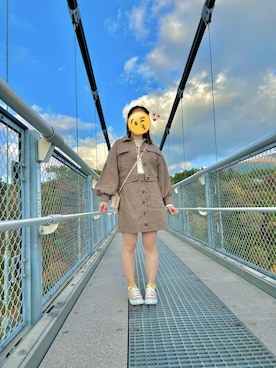 「アベイル」｜「アイテム（ジャケット/アウター）」を使った、つるちゃんさん（レディース・151cm）の秋コーディネート