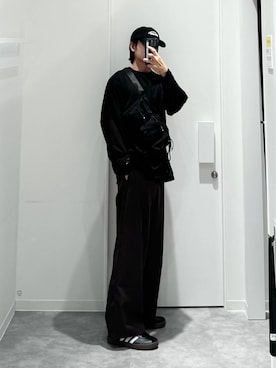 「アイテム（ボディバッグ/ウエストポーチ）」を使った、ショゴさん（メンズ・174cm）の夏コーディネート