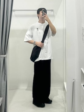 「LIFE WORK（ライフワーク）のアイテム（トップス）」を使った、ショゴさん（メンズ・174cm）の夏コーディネート