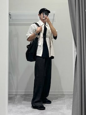 「LAKOLE（ラコレ）のアイテム」を使った、ショゴさん（メンズ・174cm）の夏コーディネート