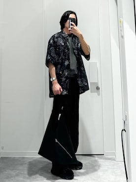 「LAKOLE（ラコレ）のアイテム（サンダル）」を使った、ショゴさん（メンズ・174cm）の夏コーディネート