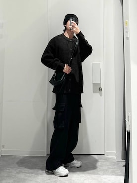 「アイテム（帽子）」を使った、ショゴさん（メンズ・174cm・20代）の冬コーディネート