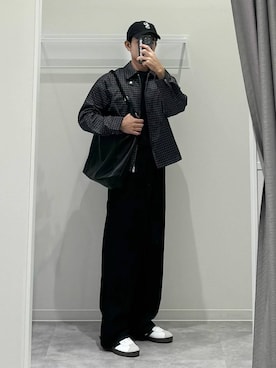 「アイテム（ブルゾン）」を使った、ショゴさん（メンズ・174cm）の夏コーディネート