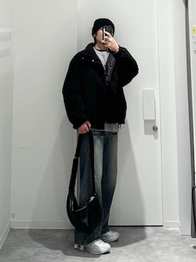 「リラックス」｜ショゴさん（メンズ・174cm）の冬コーディネート