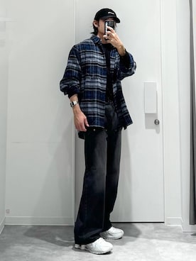 「LAKOLE（ラコレ）のアイテム」を使った、ショゴさん（メンズ・174cm）の秋コーディネート