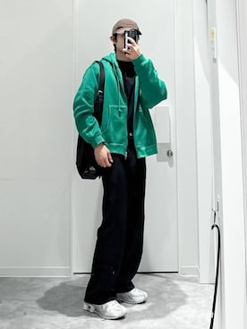 「LAKOLE（ラコレ）のアイテム」を使った、ショゴさん（メンズ・174cm）の秋コーディネート