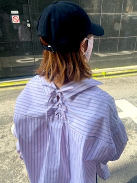 「antiqua（アンティカ）のアイテム」を使った、miyumarさん（レディース・148cm）の秋コーディネート