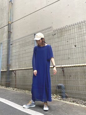 「OSMOSIS（オズモーシス）のアイテム（ワンピース/ドレス）」を使った、MIKIさん（レディース・158cm）の秋コーディネート