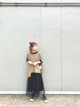 「OSMOSIS（オズモーシス）のアイテム（ワンピース/ドレス）」を使った、MIKIさん（レディース・158cm）の秋コーディネート