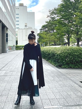 「マルジェラ」｜MIKIさん（レディース・158cm）の秋コーディネート