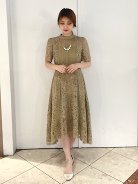 「同窓会」｜「アイテム（アクセサリー）」を使った、M.miiiさん（レディース・159cm）の春コーディネート
