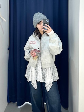 ハオさん（レディース・158cm）の冬コーディネート