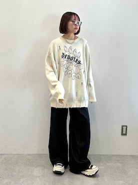 ハオさん（レディース・158cm）の秋コーディネート