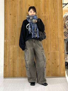 ハオさん（レディース・158cm）の冬コーディネート