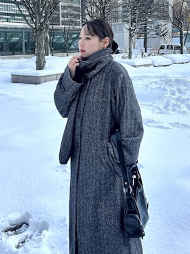 ハオさん（レディース・158cm）の冬コーディネート