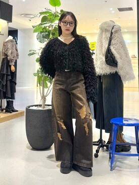 ハオさん(レディース・158cm)の冬コーディネート