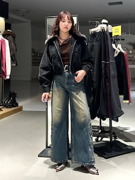 「PAGEBOY（ページボーイ）のアイテム（アクセサリー）」を使った、ハオさん（レディース・158cm）の秋コーディネート