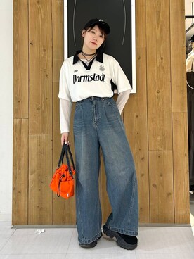 ハオさん(レディース・158cm)の春コーディネート