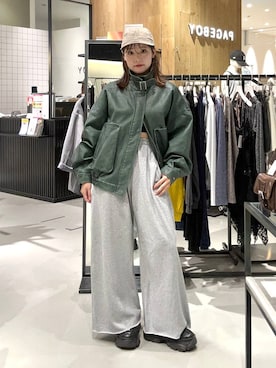 「PAGEBOY（ページボーイ）のアイテム」を使った、ハオさん（レディース・158cm）の秋コーディネート