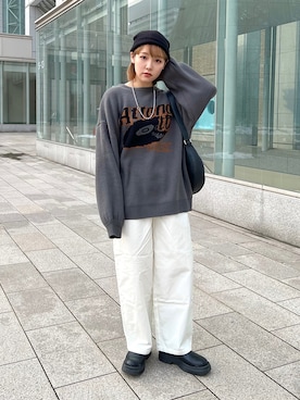 ハオさん（レディース・158cm）の冬コーディネート