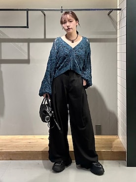 「PAGEBOY（ページボーイ）のアイテム（アクセサリー）」を使った、ハオさん（レディース・158cm）の秋コーディネート