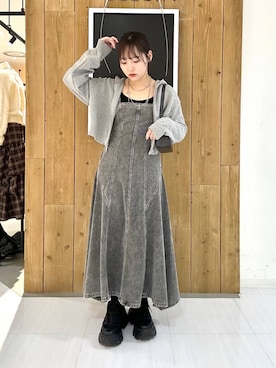 ハオさん（レディース・158cm）の冬コーディネート