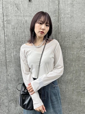 ハオさん(レディース・158cm)の夏コーディネート