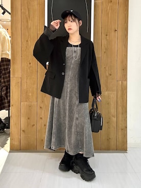 ハオさん（レディース・158cm）の冬コーディネート