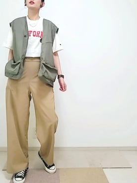 ricky.yさん（レディース・158cm）の春コーディネート