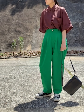 ricky.yさん（レディース・158cm）の夏コーディネート