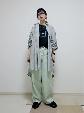 ricky.yさん（レディース・158cm）の春コーディネート