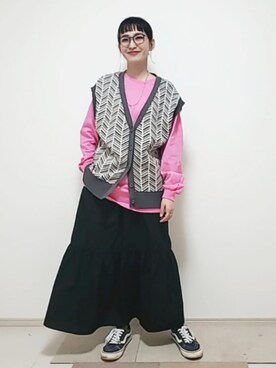 ricky.yさん（レディース・158cm）の冬コーディネート