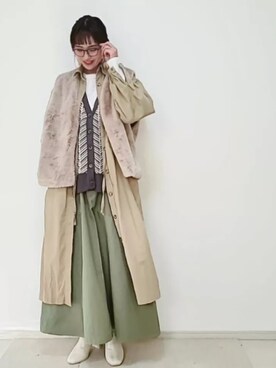 ricky.yさん(レディース・158cm)の冬コーディネート