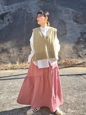 ricky.yさん(レディース・158cm)の冬コーディネート