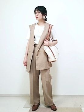 ricky.yさん（レディース・158cm）の春コーディネート