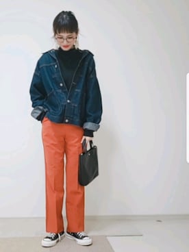 「BACK NUMBER（バックナンバー）のアイテム（ジャケット/アウター）」を使った、ricky.yさん（レディース・158cm）の夏コーディネート