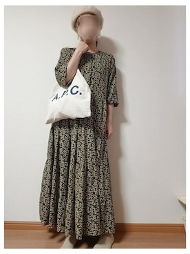 「Another Edition（アナザーエディション）のアイテム（帽子）」を使った、KIki*ﾟさん（レディース・155cm）の秋コーディネート