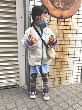 つぶあんさん（キッズ・110cm）の冬コーディネート