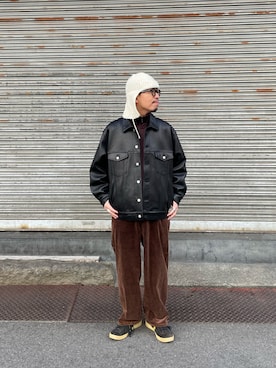 takayaikedaさん（メンズ・167cm）の冬コーディネート