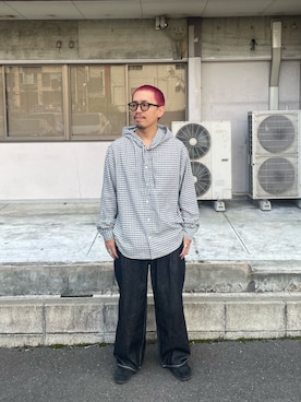 「CIAOPANIC（チャオパニック）のアイテム」を使った、takayaikedaさん（メンズ・167cm）の秋コーディネート