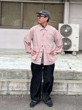 「CIAOPANIC（チャオパニック）のアイテム」を使った、takayaikedaさん（メンズ・167cm）の夏コーディネート