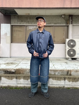 「CIAOPANIC（チャオパニック）のアイテム（その他アウター）」を使った、takayaikedaさん（メンズ・167cm）の冬コーディネート